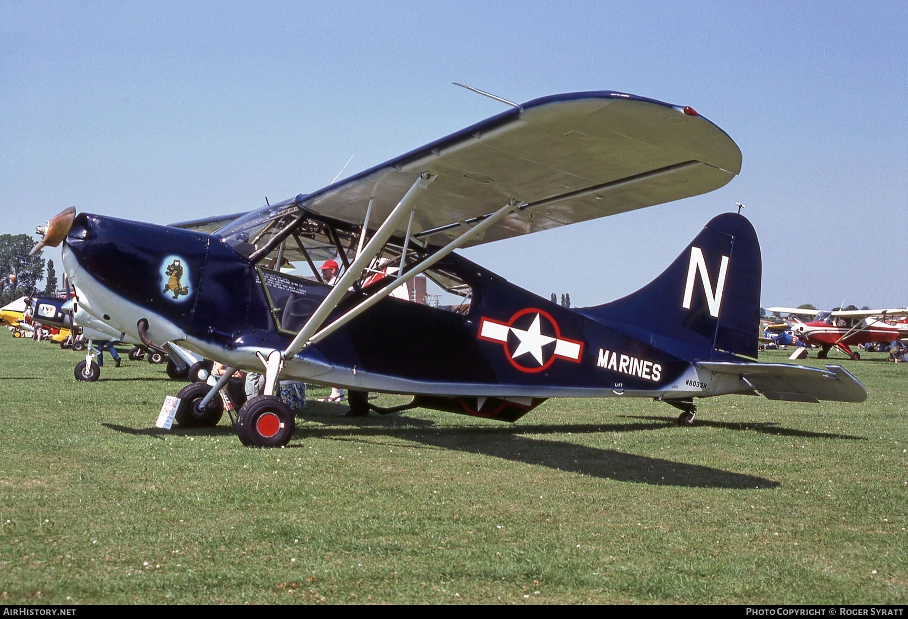 Aircraft Photo of N8035H | Stinson L-5C Sentinel | USA - Marines | AirHistory.net #669716