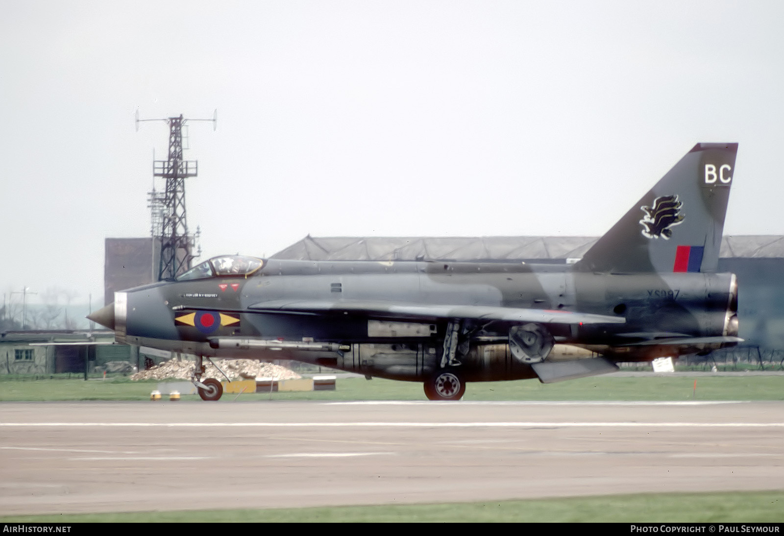 Aircraft Photo of XS897 | English Electric Lightning F6 | UK - Air Force | AirHistory.net #669719