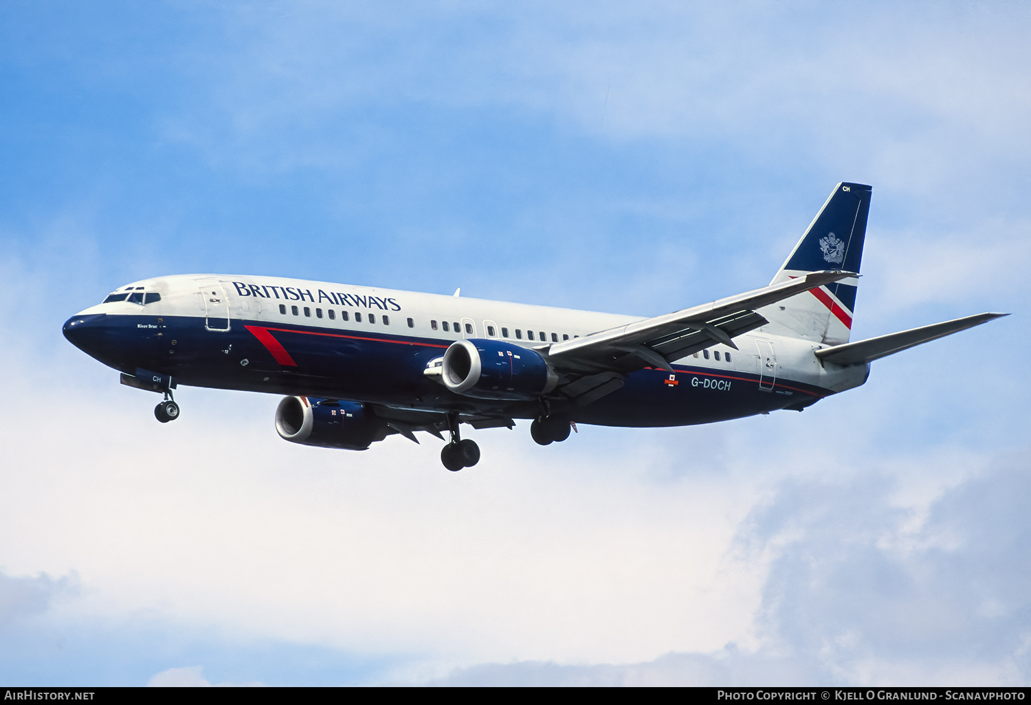 Aircraft Photo of G-DOCH | Boeing 737-436 | British Airways | AirHistory.net #669720