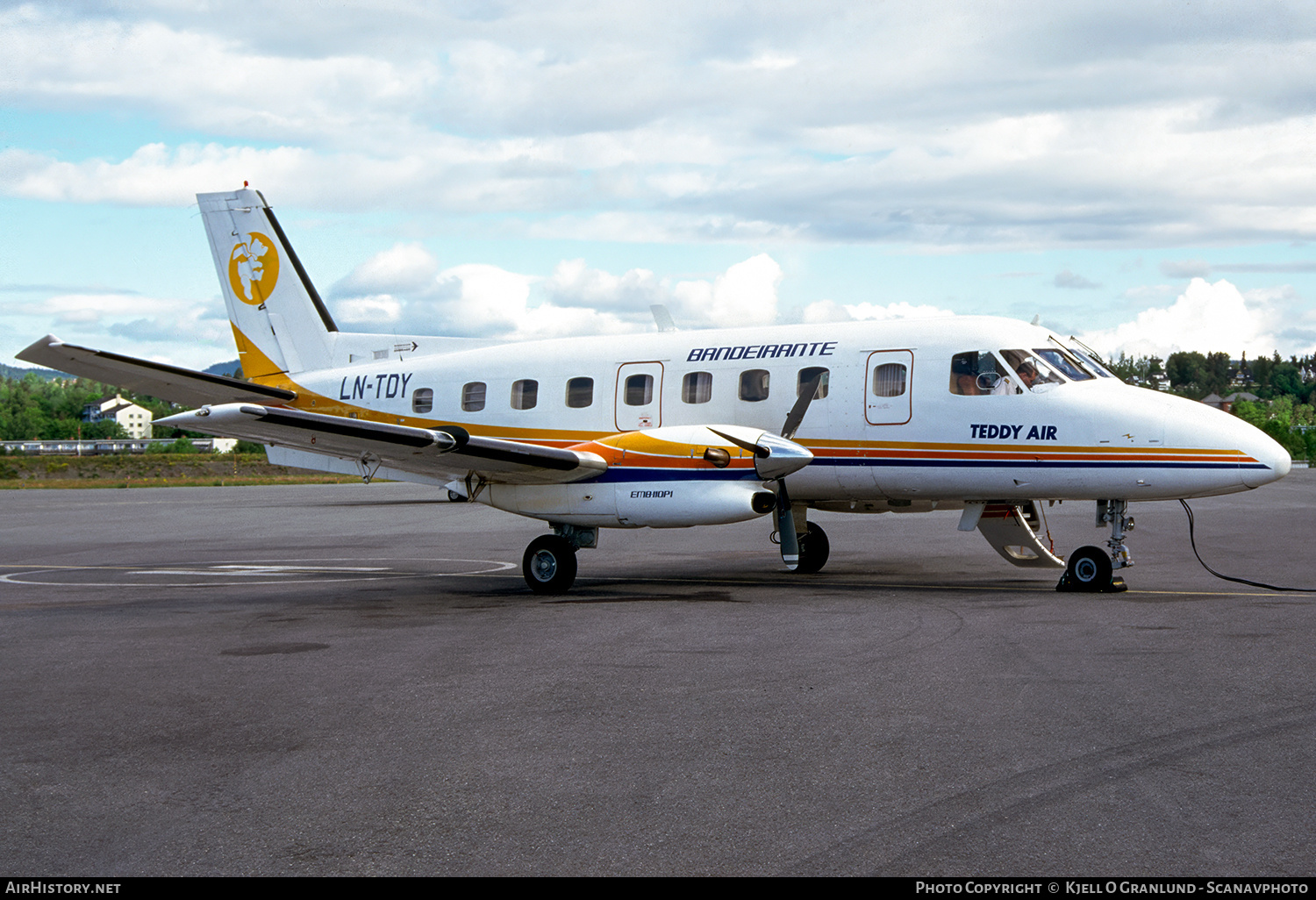 Aircraft Photo of LN-TDY | Embraer EMB-110P1 Bandeirante | Teddy Air | AirHistory.net #669733