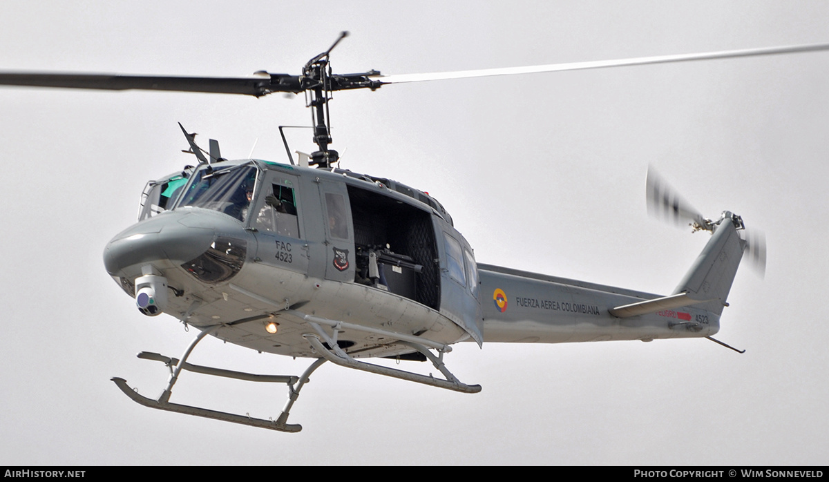 Aircraft Photo of FAC4523 | Bell UH-1H-II Iroquois | Colombia - Air Force | AirHistory.net #669740