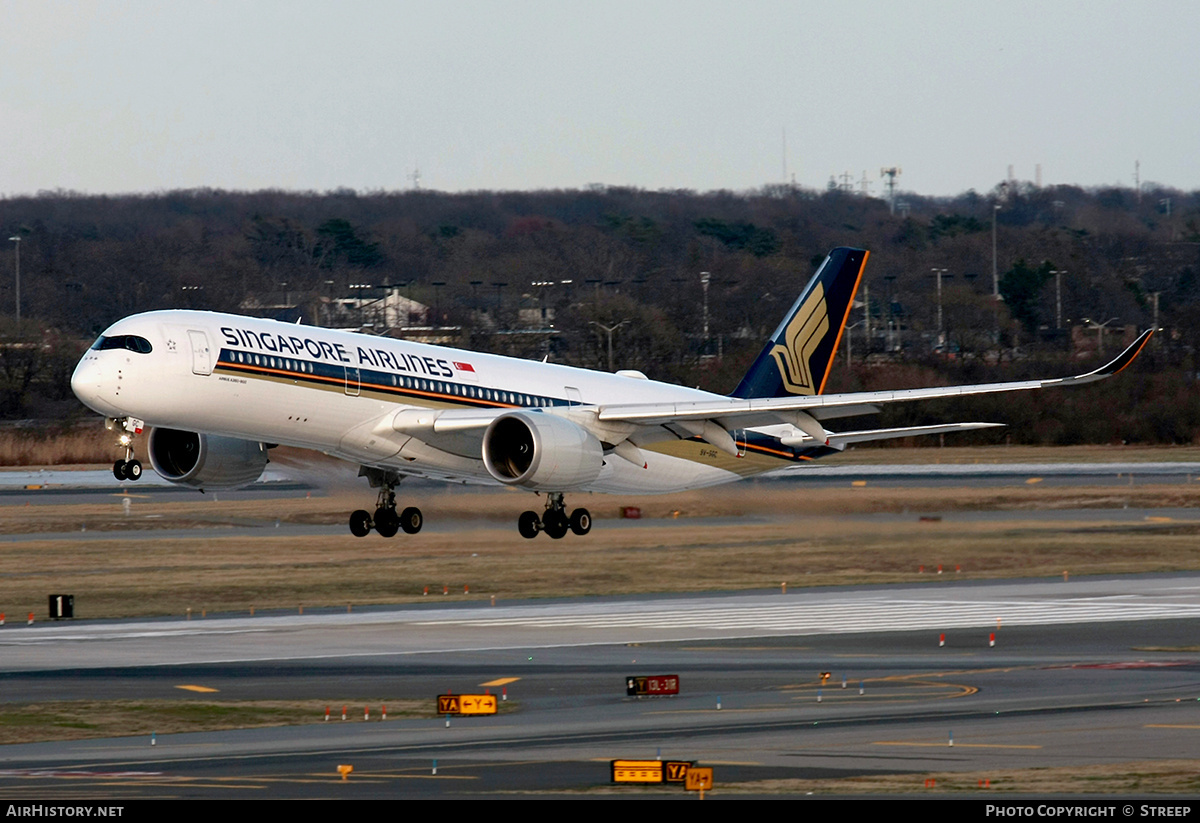 Aircraft Photo of 9V-SGC | Airbus A350-941ULR | Singapore Airlines | AirHistory.net #669747