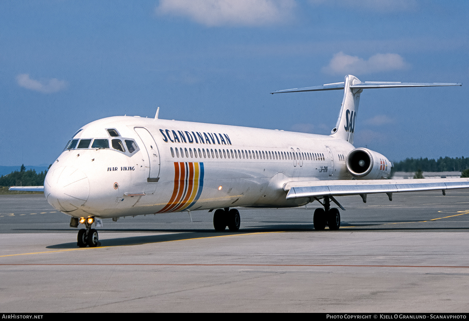 Aircraft Photo of LN-RMN | McDonnell Douglas MD-82 (DC-9-82) | Scandinavian Airlines - SAS | AirHistory.net #669749