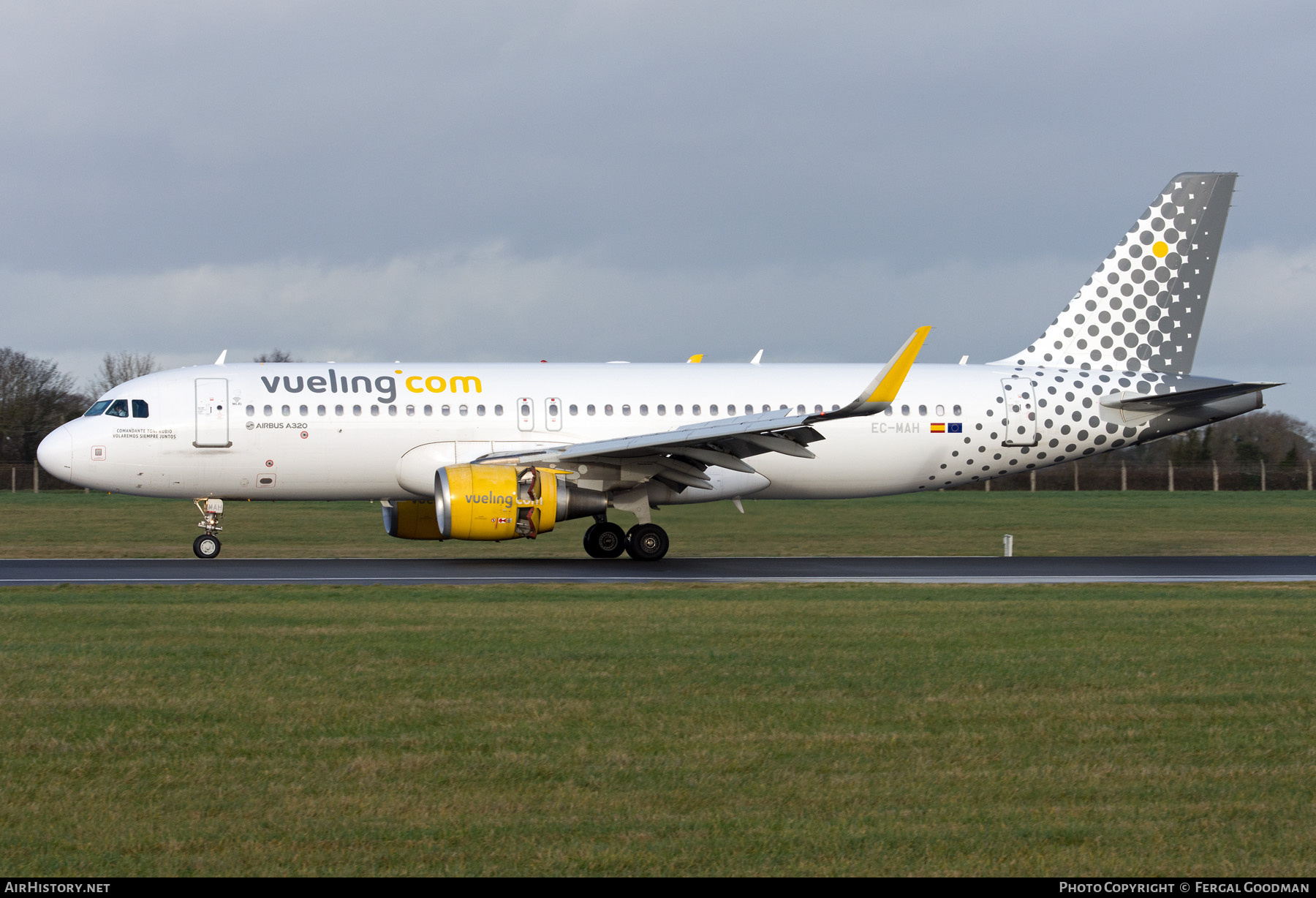 Aircraft Photo of EC-MAH | Airbus A320-214 | Vueling Airlines | AirHistory.net #669758