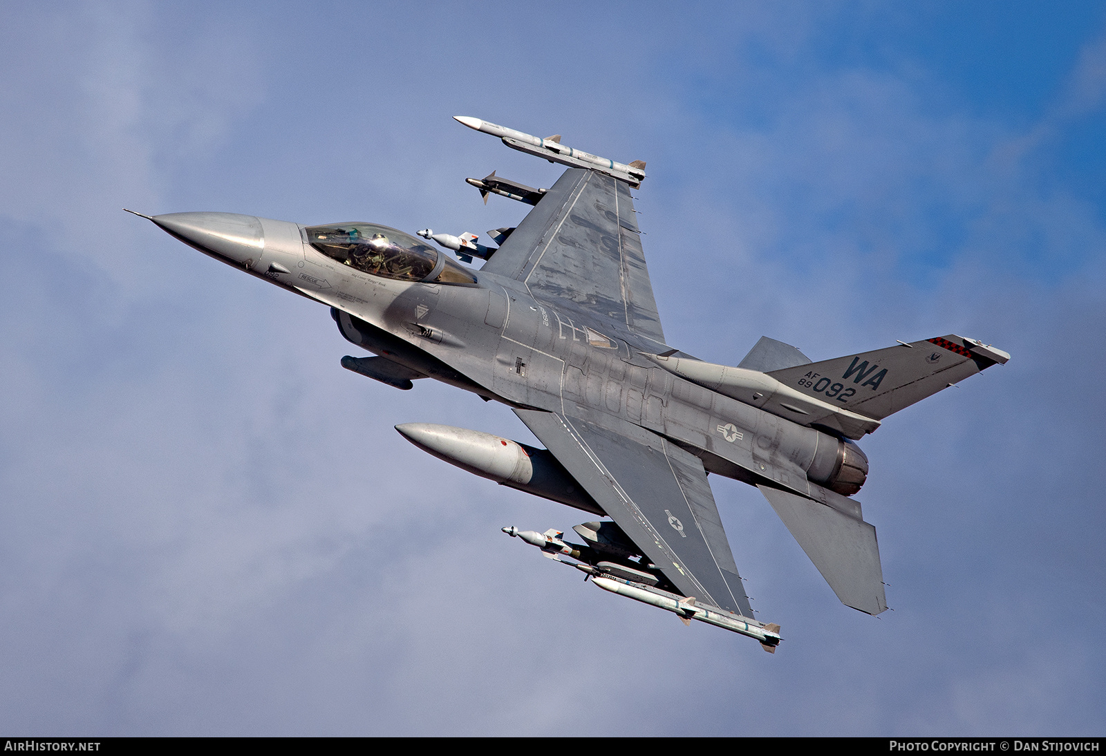 Aircraft Photo of 89-2092 / AF89-092 | General Dynamics F-16CM Fighting Falcon | USA - Air Force | AirHistory.net #669773