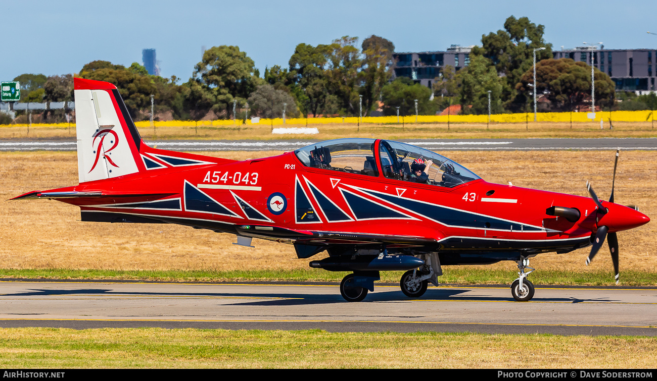 Aircraft Photo of A54-043 | Pilatus PC-21 | Australia - Air Force | AirHistory.net #669782