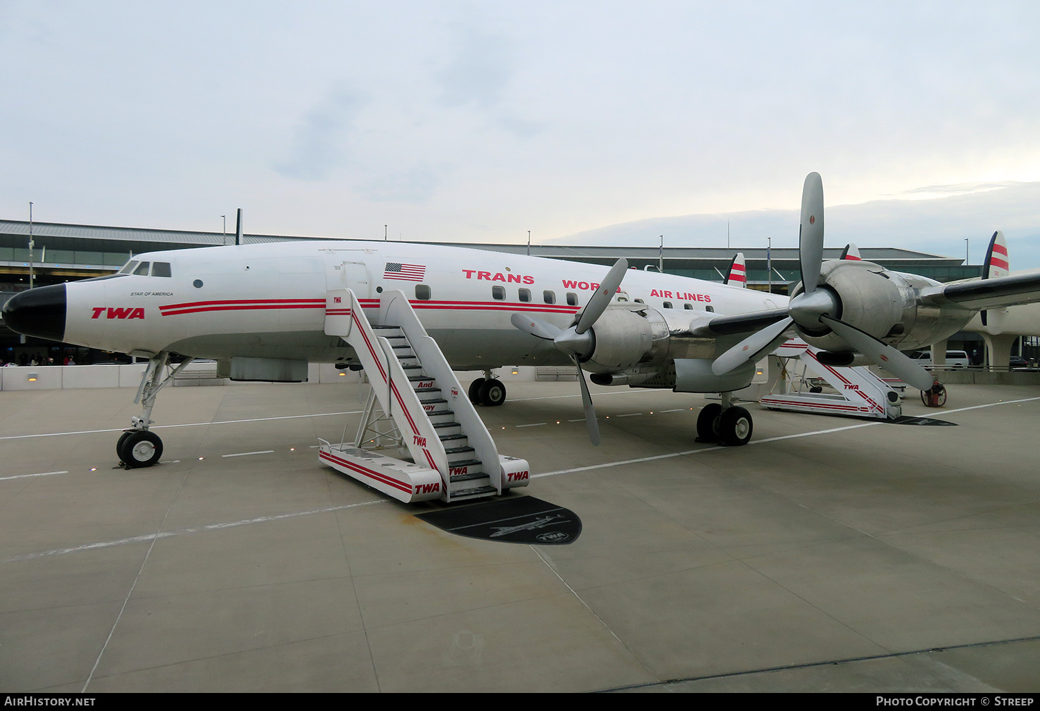 Aircraft Photo of N8083H | Lockheed L-1649A Starliner | Trans World Airlines - TWA | AirHistory.net #669792