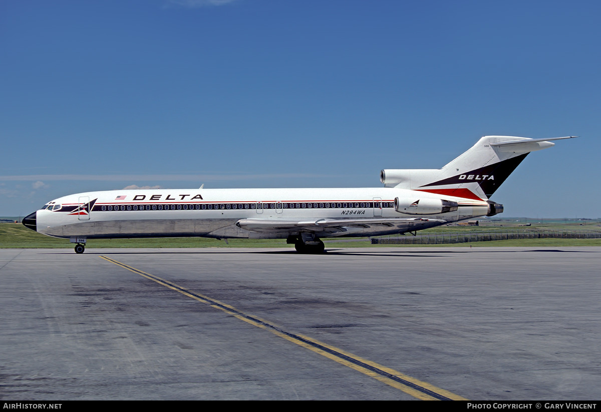 Aircraft Photo of N294WA | Boeing 727-247/Adv | Delta Air Lines | AirHistory.net #669819