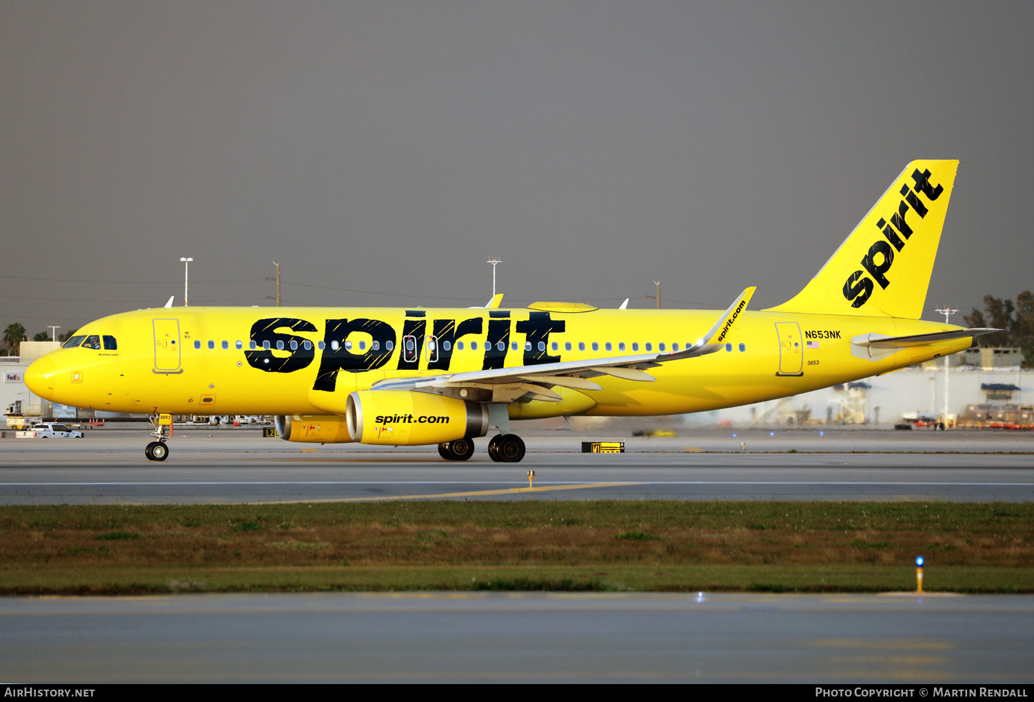 Aircraft Photo of N653NK | Airbus A320-232 | Spirit Airlines | AirHistory.net #669830