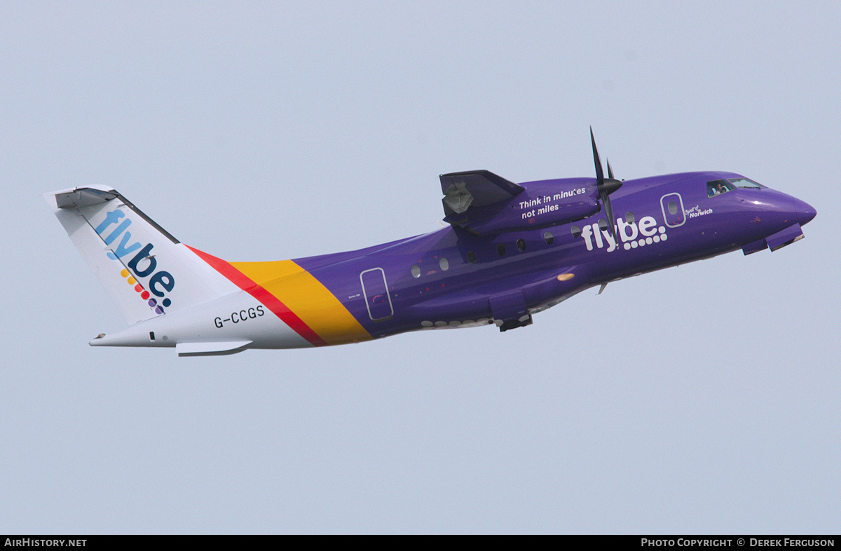 Aircraft Photo of G-CCGS | Dornier 328-110 | Flybe | AirHistory.net #669831