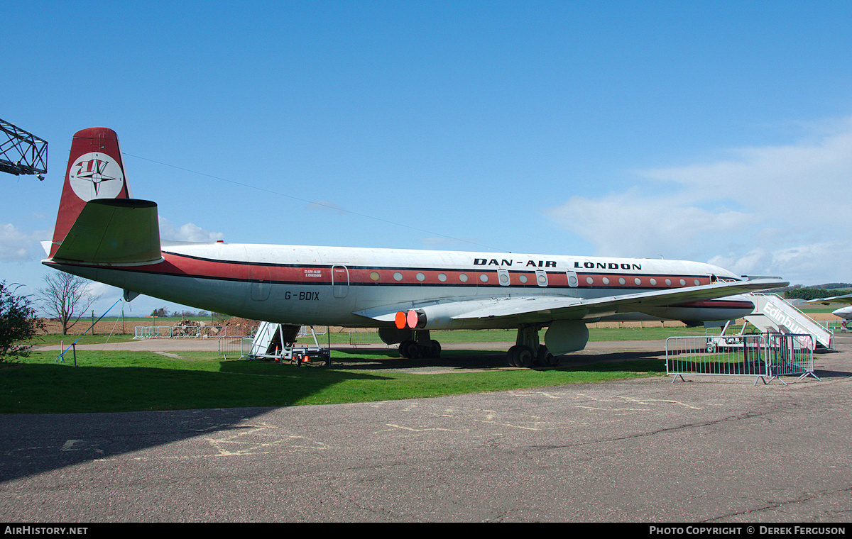 Aircraft Photo of G-BDIX | De Havilland D.H. 106 Comet 4C | Dan-Air London | AirHistory.net #669844