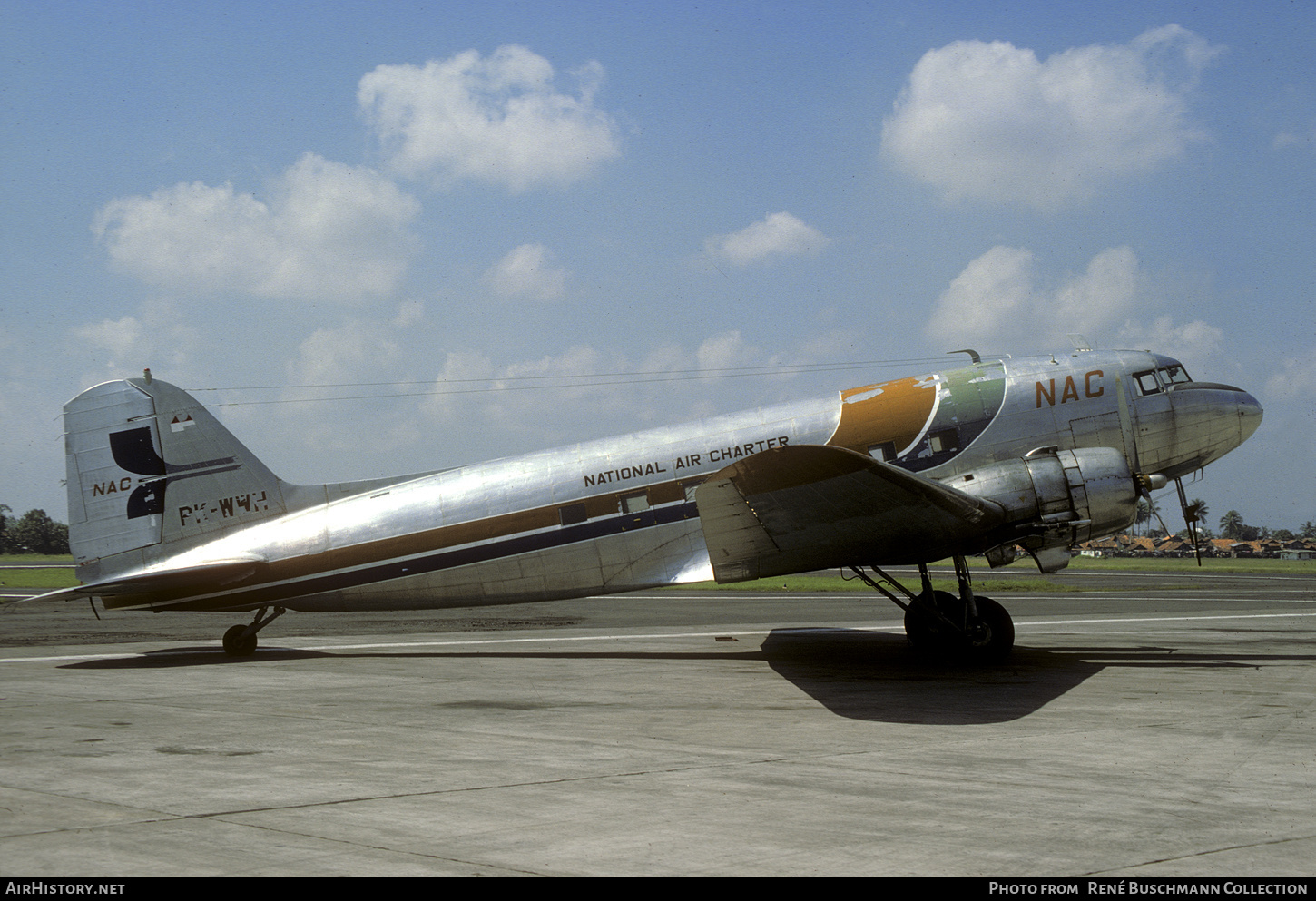Aircraft Photo of PK-WWH | Douglas C-47A Skytrain | National Air Charter - NAC | AirHistory.net #669848