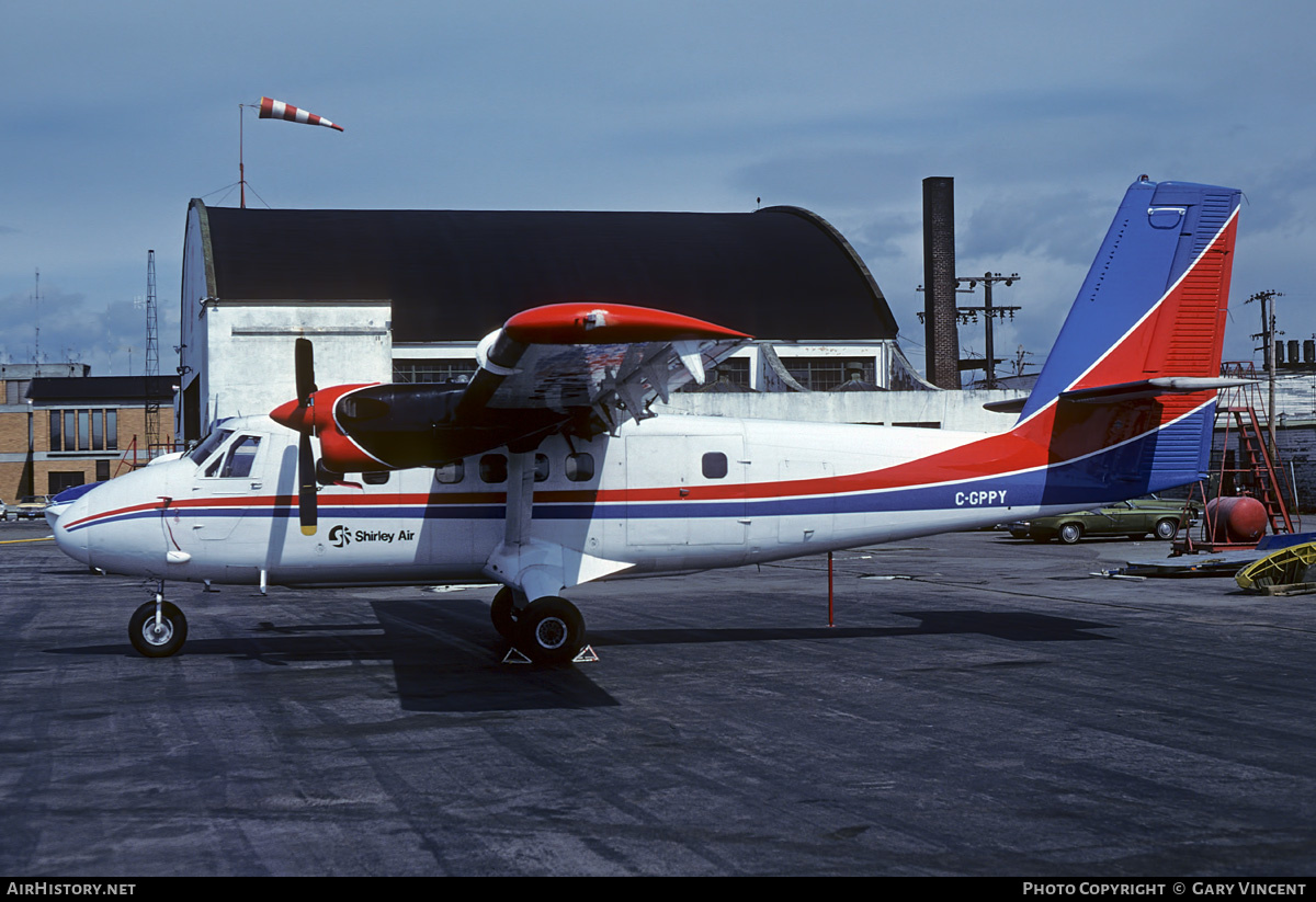 Aircraft Photo of C-GPPY | De Havilland Canada DHC-6-300 Twin Otter | Shirley Air | AirHistory.net #669853