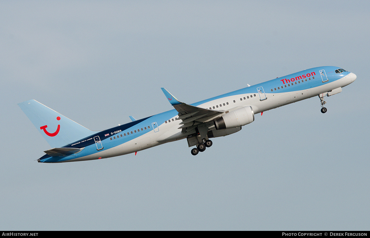 Aircraft Photo of G-OOBN | Boeing 757-2G5 | Thomson Airways | AirHistory.net #669861