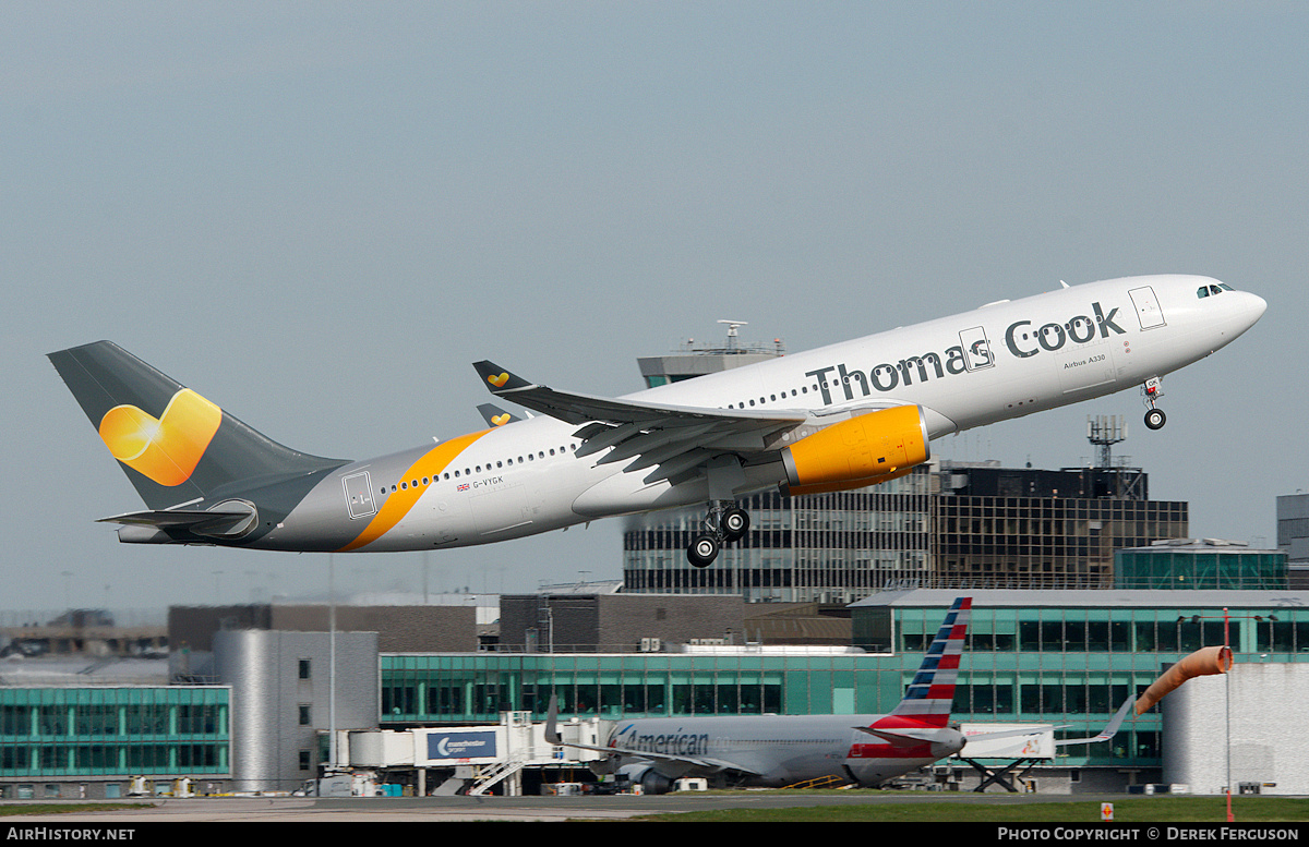 Aircraft Photo of G-VYGK | Airbus A330-243 | Thomas Cook Airlines | AirHistory.net #669863