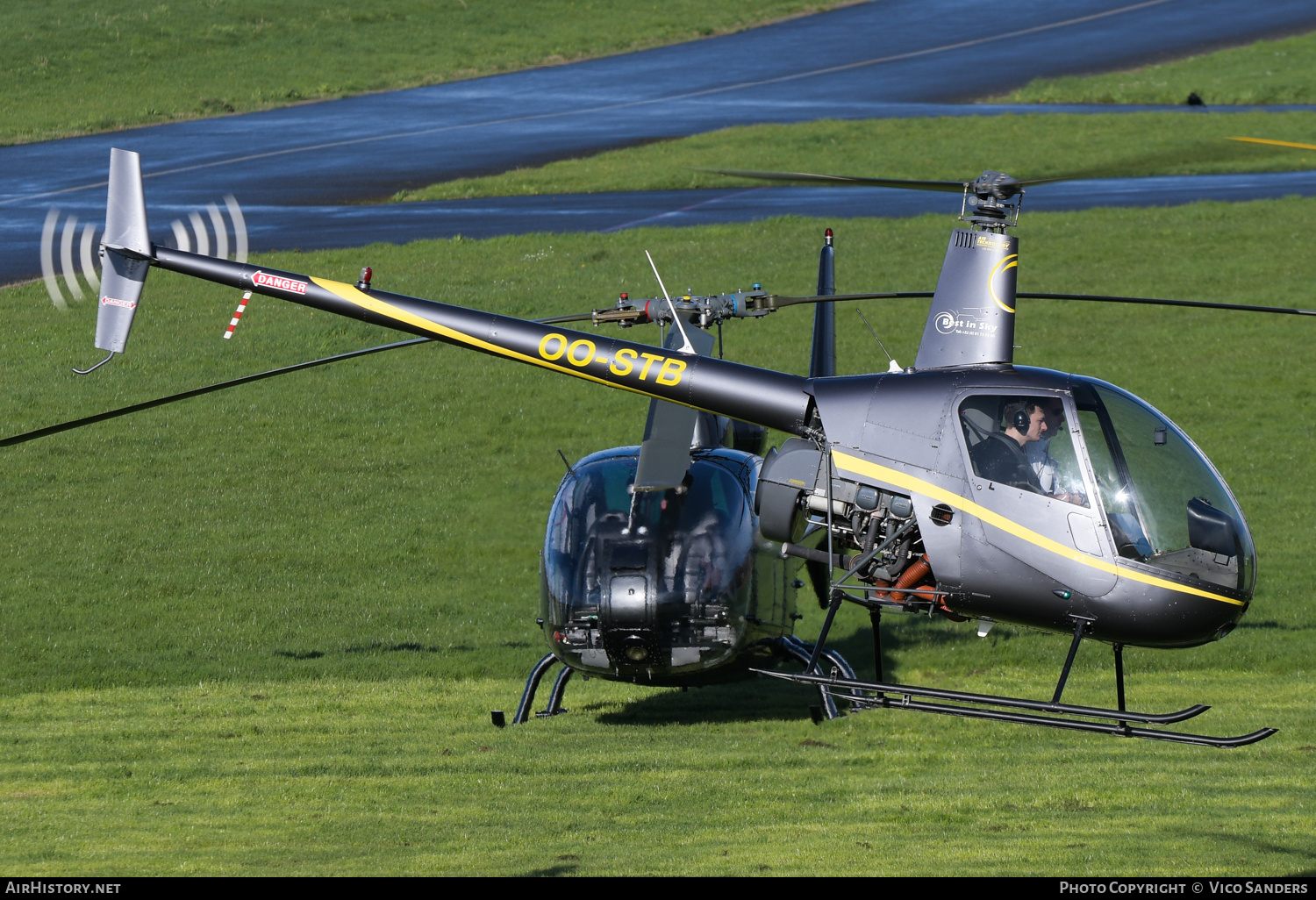 Aircraft Photo of OO-STB | Robinson R-22 Beta II | Best In Sky Hélicoptères | AirHistory.net #669893