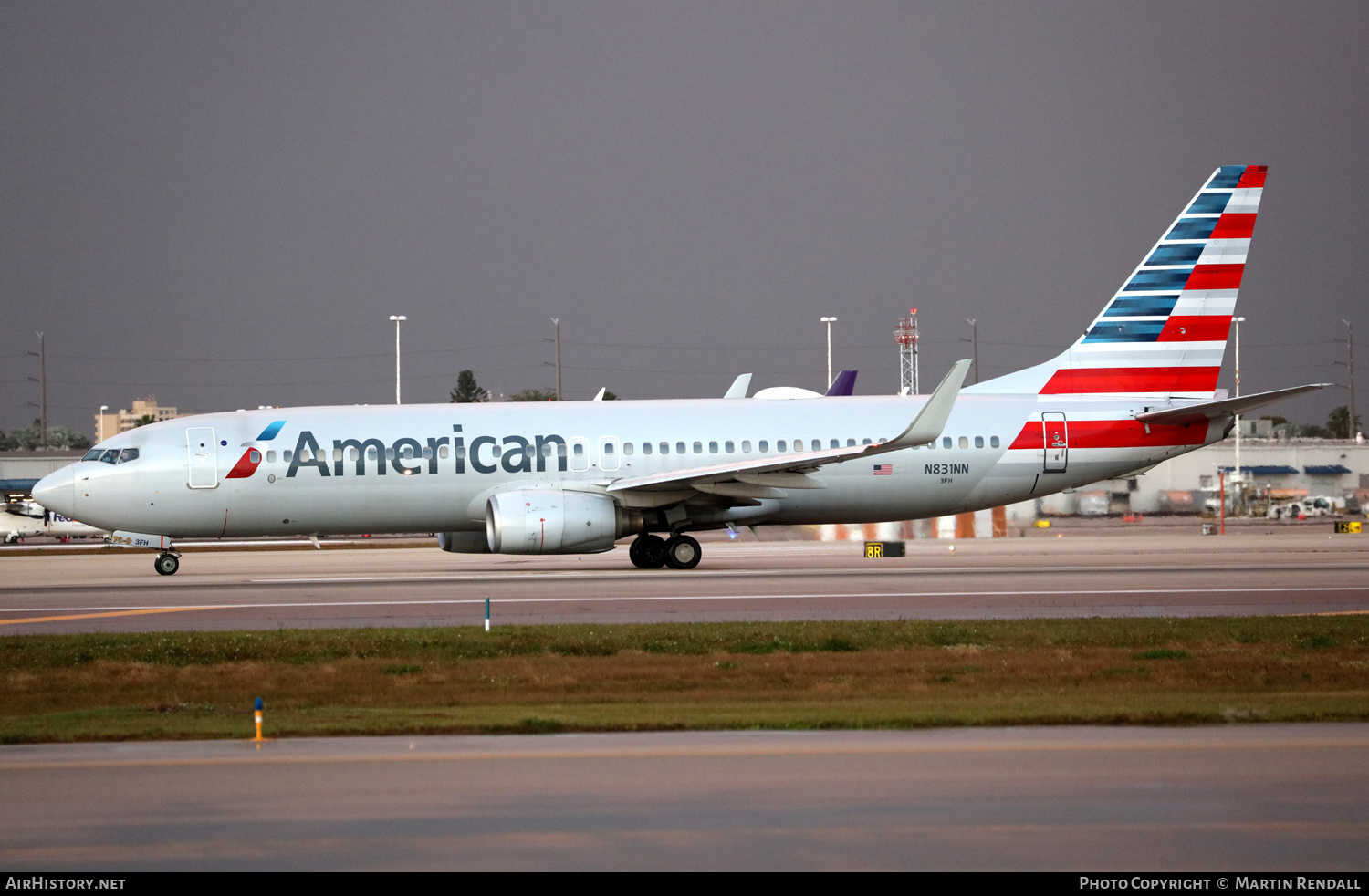 Aircraft Photo of N831NN | Boeing 737-823 | American Airlines | AirHistory.net #669897