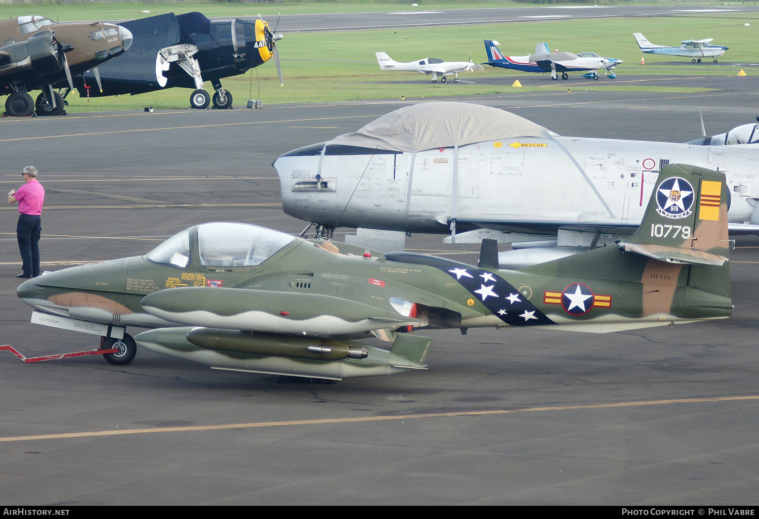 Aircraft Photo of VH-XVA / 10779 | Cessna A-37B Dragonfly (318E) | South Vietnam - Air Force | AirHistory.net #669906