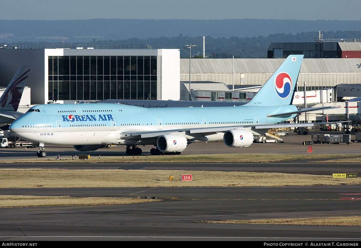 Aircraft Photo of HL7630 | Boeing 747-8B5 | Korean Air | AirHistory.net #669915