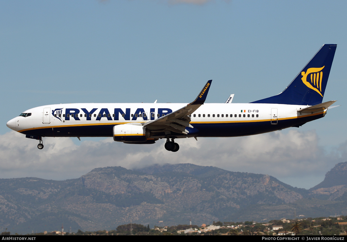 Aircraft Photo of EI-FIB | Boeing 737-8AS | Ryanair | AirHistory.net #669916