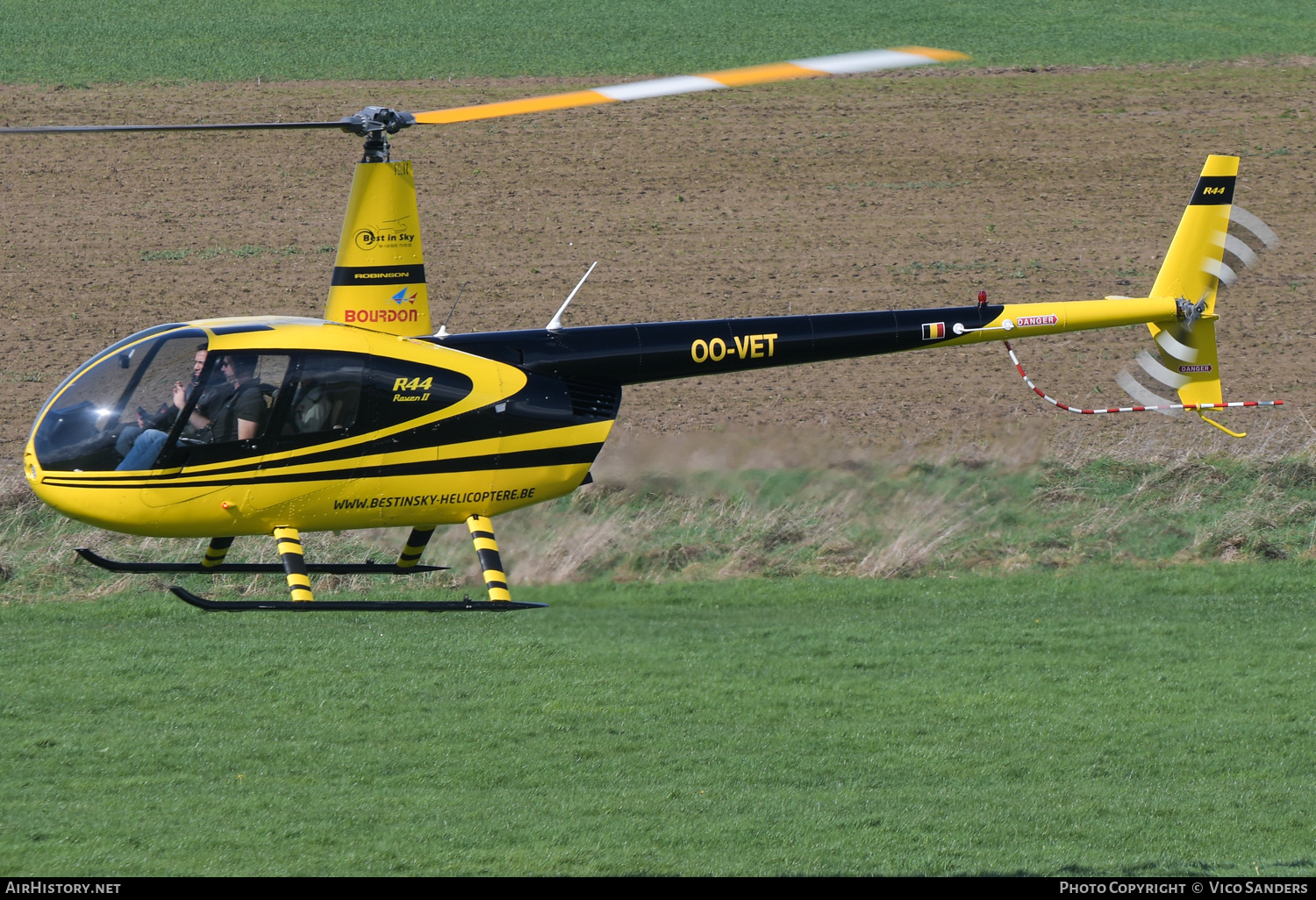 Aircraft Photo of OO-VET | Robinson R-44 Raven II | Best In Sky Hélicoptères | AirHistory.net #669934