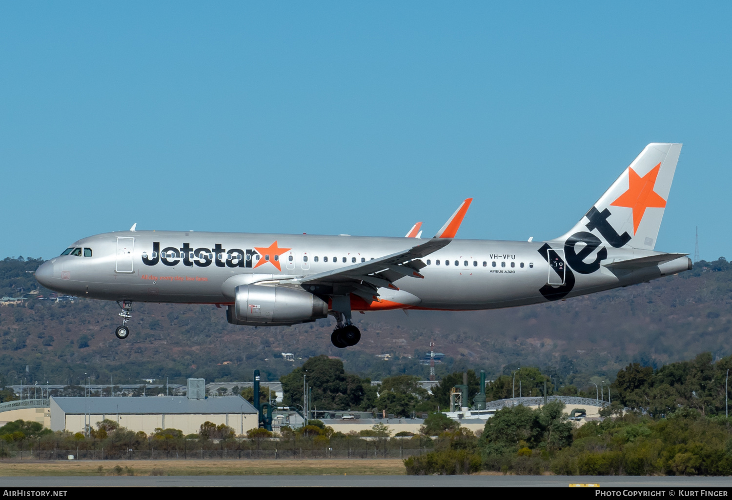 Aircraft Photo of VH-VFU | Airbus A320-232 | Jetstar Airways | AirHistory.net #669980