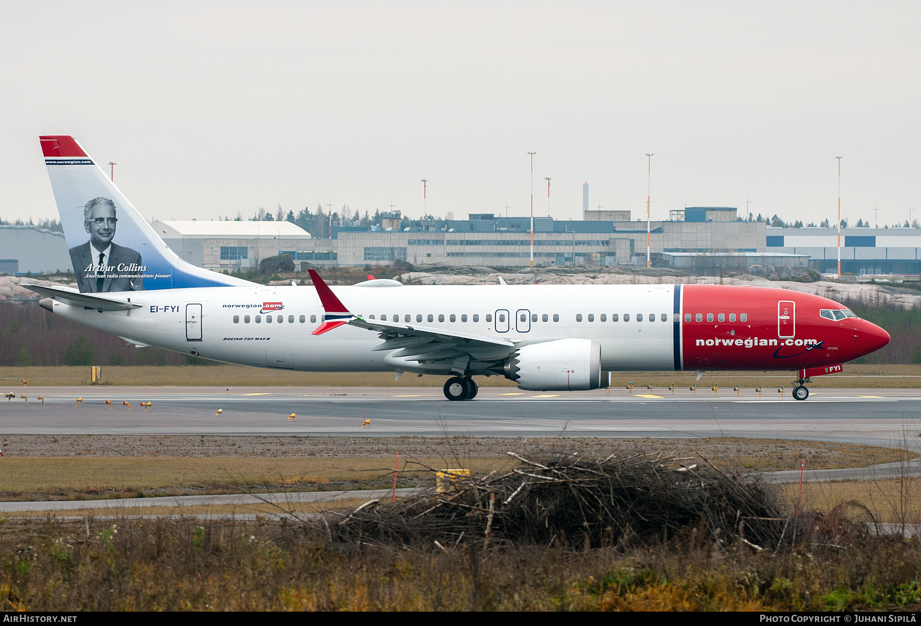 Aircraft Photo of EI-FYI | Boeing 737-8 Max 8 | Norwegian | AirHistory.net #669995