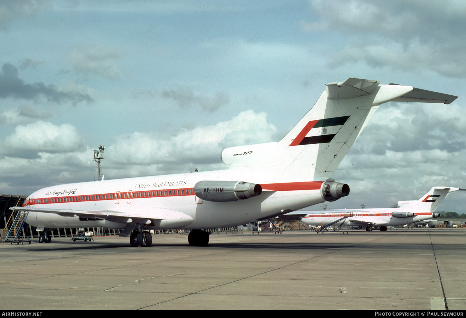 Aircraft Photo of A6-HHM | Boeing 727-264/Adv | United Arab Emirates Government | AirHistory.net #669998