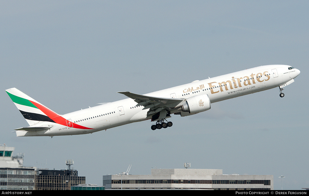 Aircraft Photo of A6-ECN | Boeing 777-36N/ER | Emirates | AirHistory.net #670019