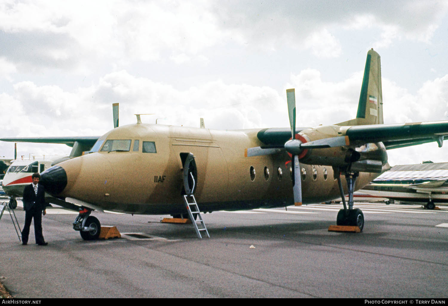 Aircraft Photo of PH-EXI | Fokker F27-400M Troopship | Iran - Air Force | AirHistory.net #670025