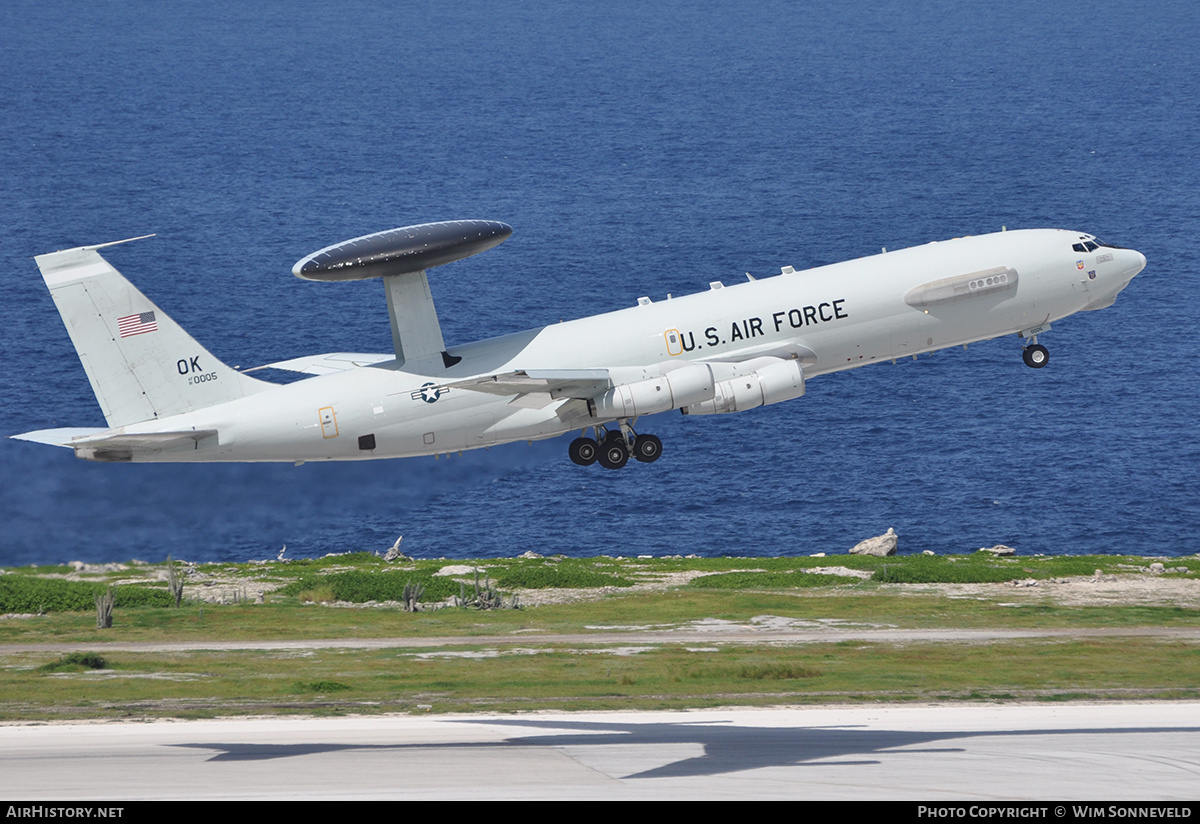 Aircraft Photo of 81-0005 / AF81-0005 | Boeing E-3C Sentry | USA - Air Force | AirHistory.net #670026