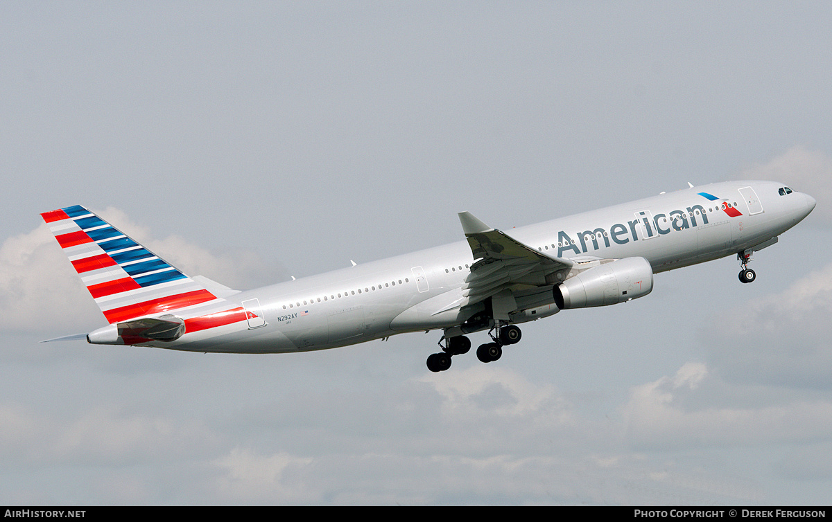 Aircraft Photo of N292AY | Airbus A330-243 | American Airlines | AirHistory.net #670067