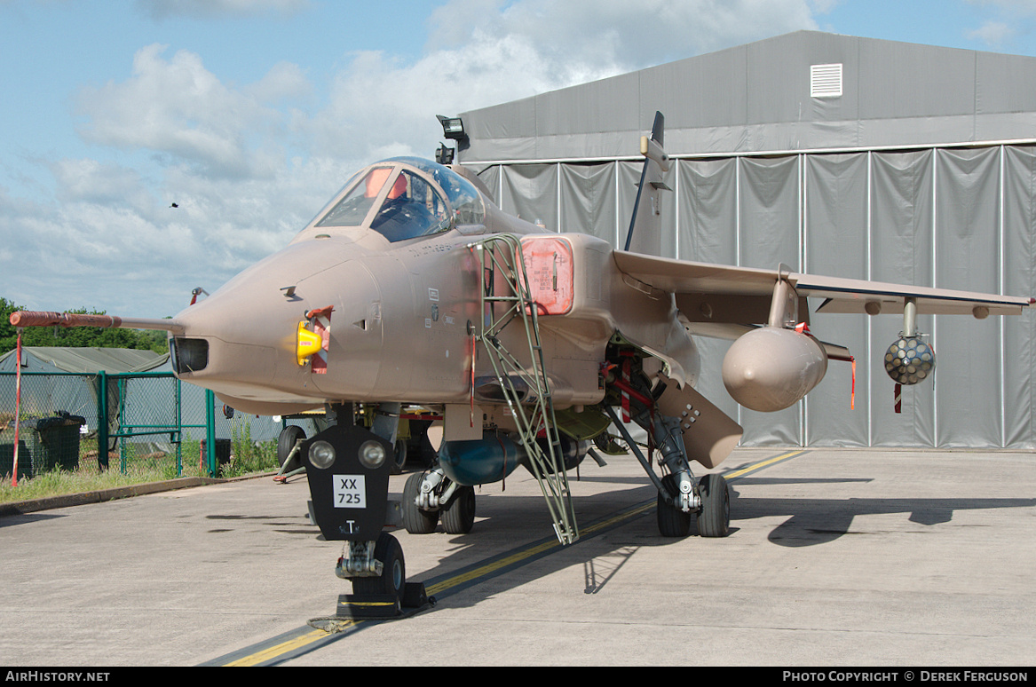 Aircraft Photo of XX725 | Sepecat Jaguar GR3A | UK - Air Force | AirHistory.net #670071