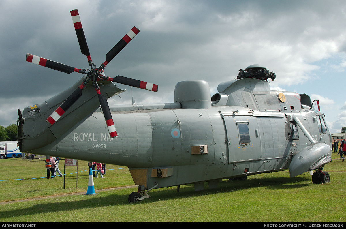 Aircraft Photo of XV659 | Westland WS-61 Sea King HAS6 | UK - Navy | AirHistory.net #670073