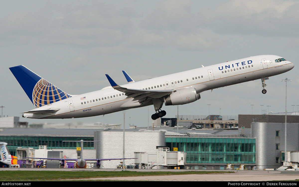 Aircraft Photo of N14106 | Boeing 757-224 | United Airlines | AirHistory.net #670075