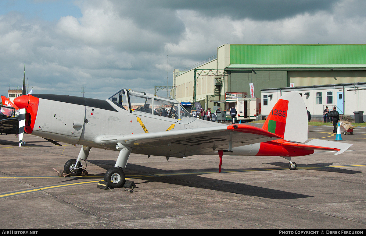 Aircraft Photo of G-DHPM / 1365 | De Havilland Canada DHC-1 Chipmunk T20 | Portugal - Air Force | AirHistory.net #670076