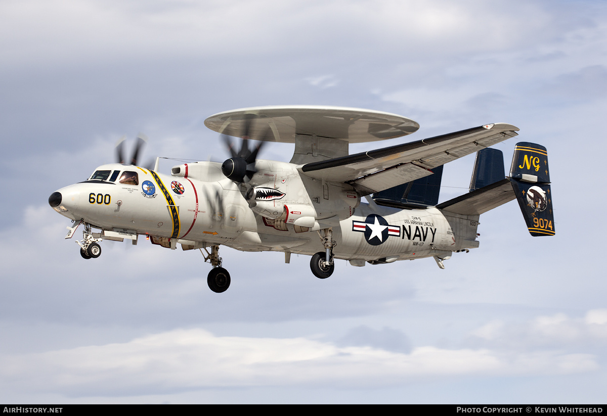 Aircraft Photo of 169074 | Northrop Grumman E-2D Hawkeye | USA - Navy | AirHistory.net #670080