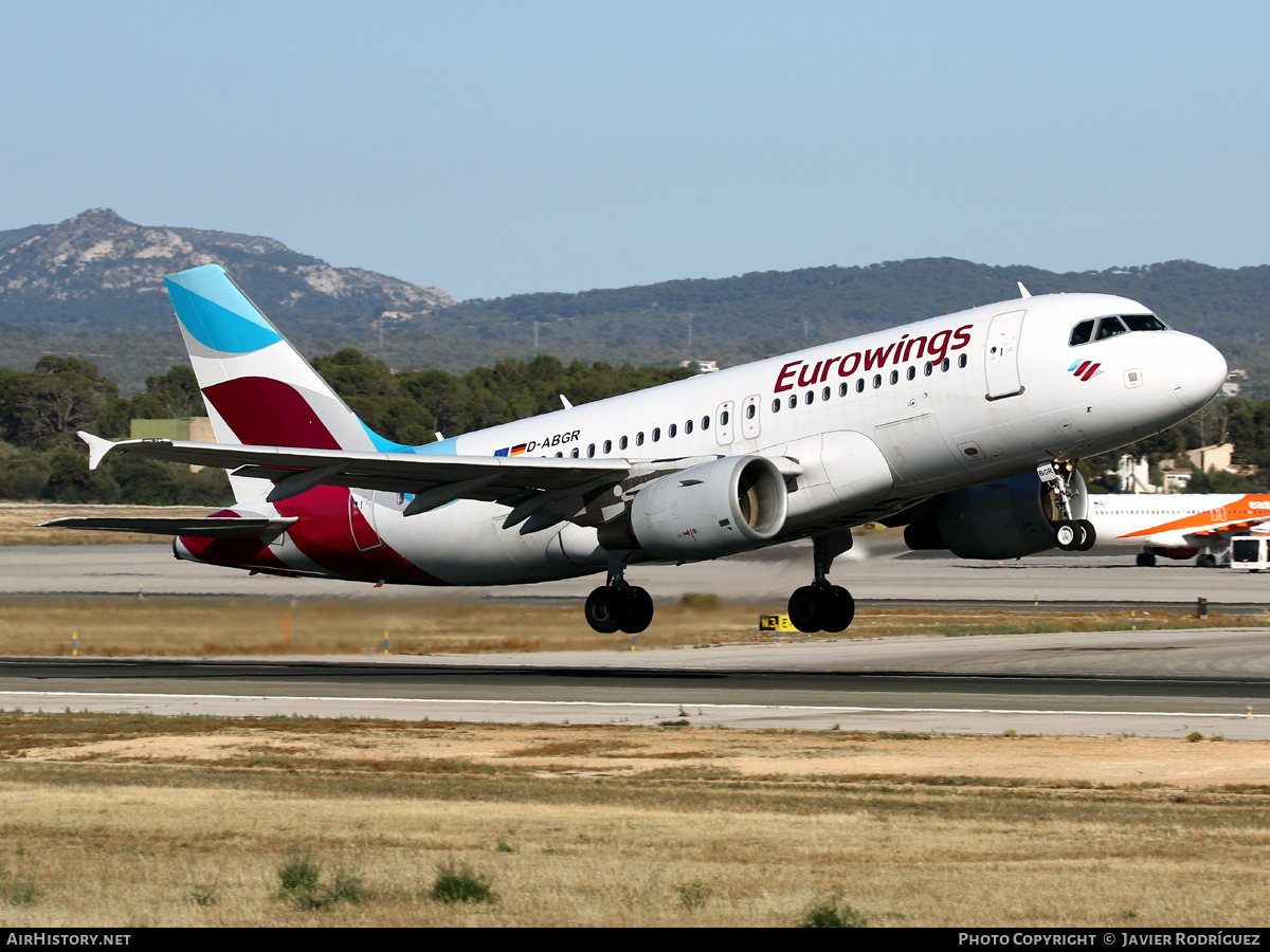 Aircraft Photo of D-ABGR | Airbus A319-112 | Eurowings | AirHistory.net #670096