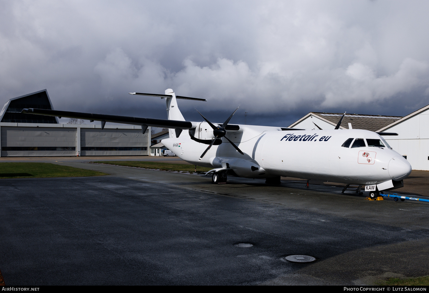Aircraft Photo of HA-KAW | ATR ATR-72-202/F | Fleet Air | AirHistory.net #670097