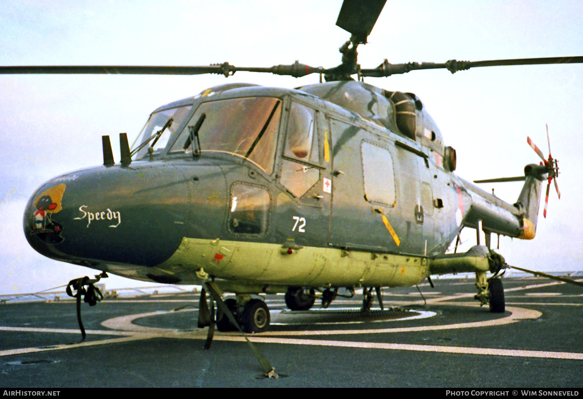 Aircraft Photo of 272 / 72 | Westland SH-14B Lynx Mk27 (WG-13) | Netherlands - Navy | AirHistory.net #670110