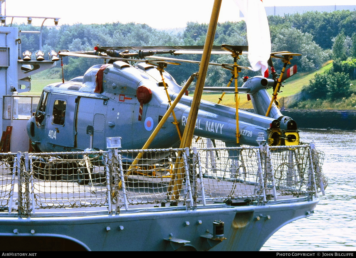 Aircraft Photo of XZ728 | Westland WG-13 Lynx HAS3 | UK - Navy | AirHistory.net #670126