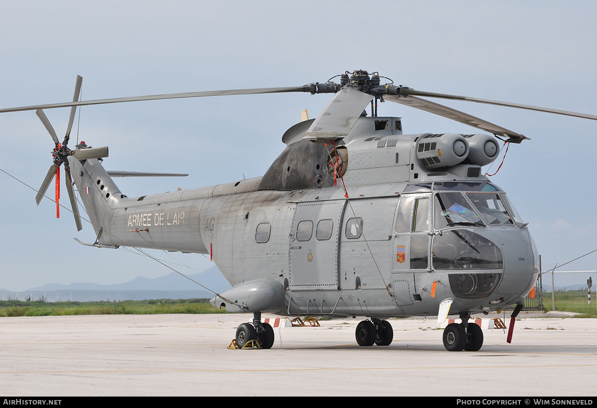 Aircraft Photo of 1316 | Aerospatiale SA-330B Puma | France - Air Force | AirHistory.net #670132