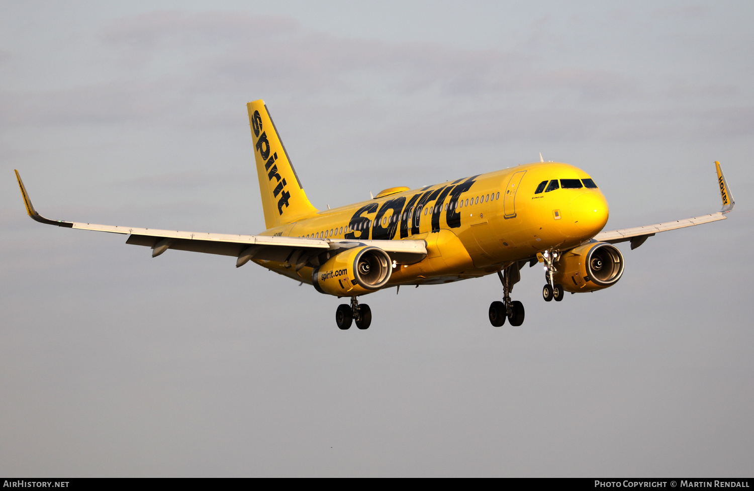 Aircraft Photo of N641NK | Airbus A320-232 | Spirit Airlines | AirHistory.net #670133