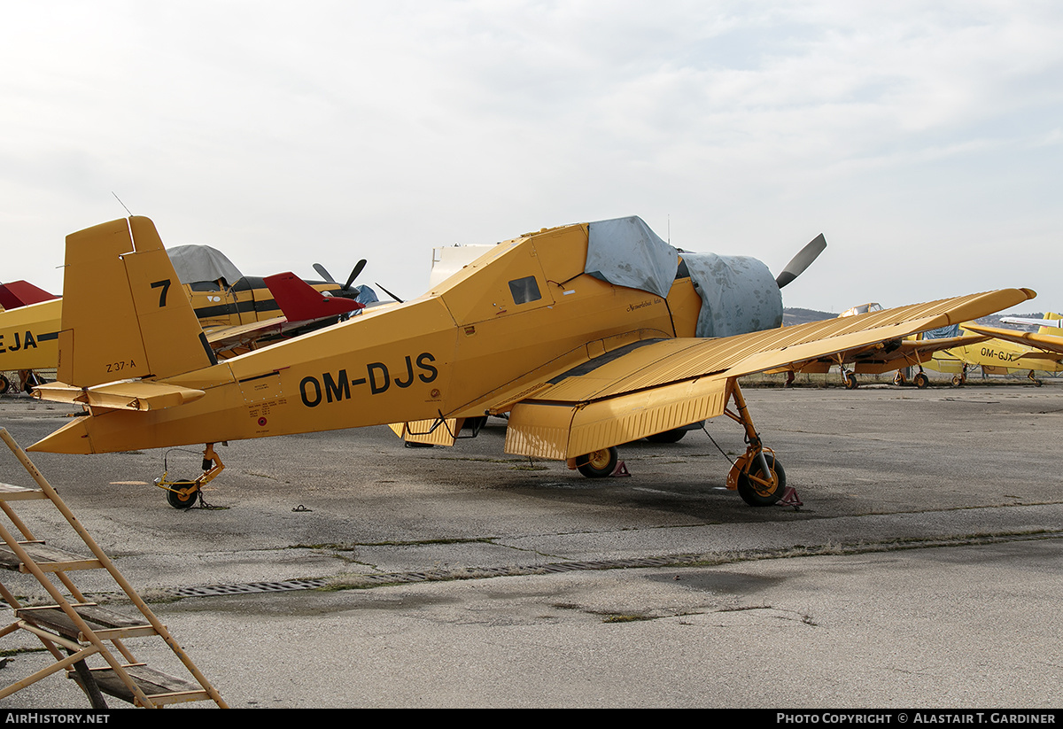 Aircraft Photo of OM-DJS | Let Z-37A Cmelak | AirHistory.net #670148