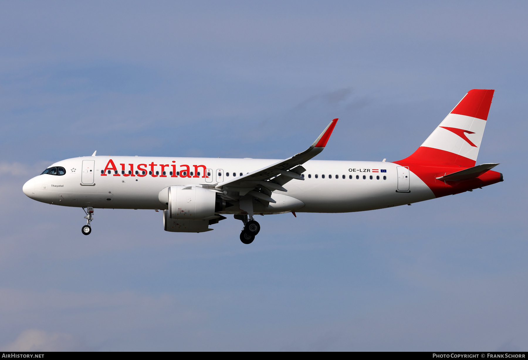 Aircraft Photo of OE-LZR | Airbus A320-271N | Austrian Airlines | AirHistory.net #670149