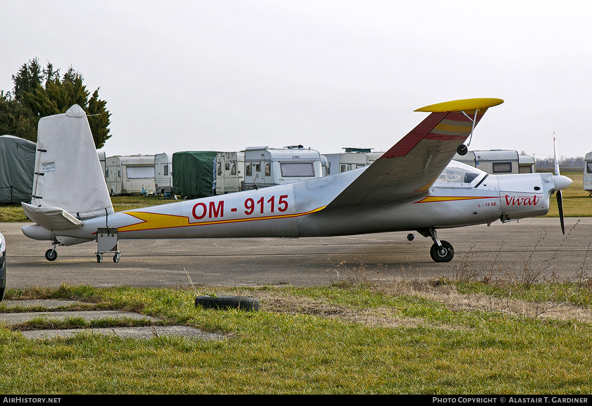 Aircraft Photo of OM-9115 | Aerotechnik L-13SE Vivat | AirHistory.net #670150