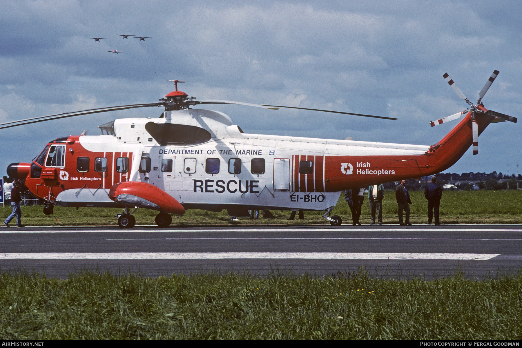 Aircraft Photo of EI-BHO | Sikorsky S-61N | Department of the Marine | AirHistory.net #670161