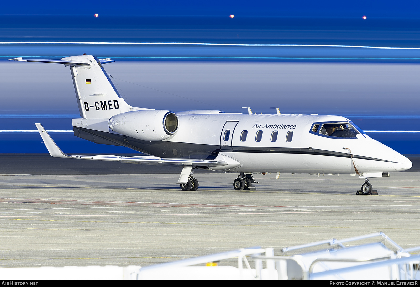 Aircraft Photo of D-CMED | Gates Learjet 55 | AirHistory.net #670172