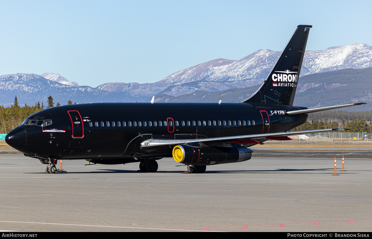 Aircraft Photo of C-FYPN | Boeing 737-2T4/Adv | Chrono Aviation | AirHistory.net #670177
