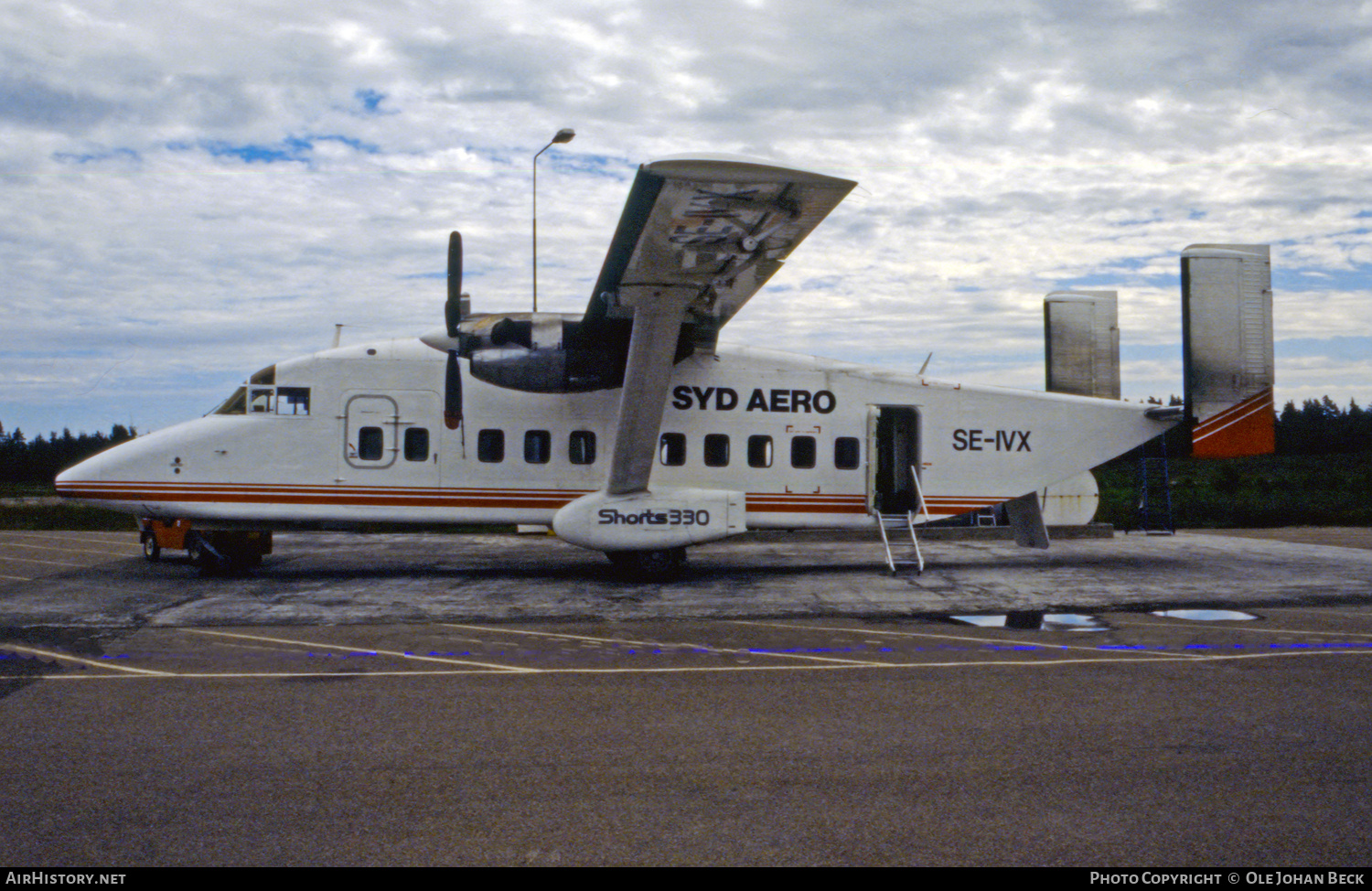 Aircraft Photo of SE-IVX | Short 330-200 | Syd Aero | AirHistory.net #670182